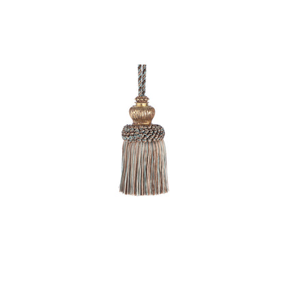 Jones Florentine Key Tassel - Duck Egg