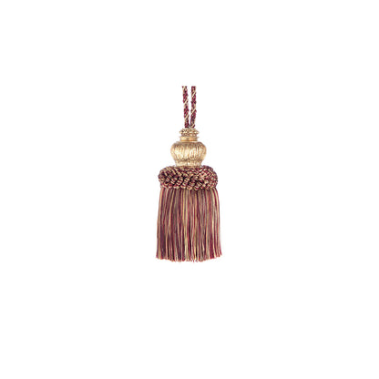 Jones Florentine Key Tassel - Wine