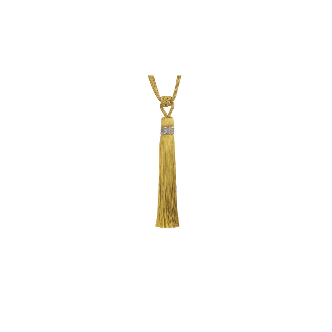 Jones Tiffany Tassel Tieback - Chartreuse