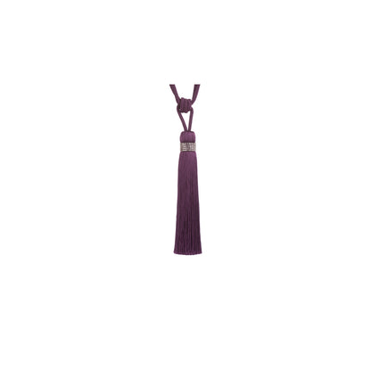 Jones Tiffany Tassel Tieback - Purple