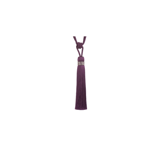 Jones Tiffany Tassel Tieback - Purple