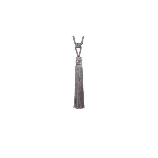 Jones Tiffany Tassel Tieback - Silver