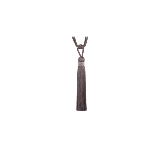 Jones Tiffany Tassel Tieback - Slate