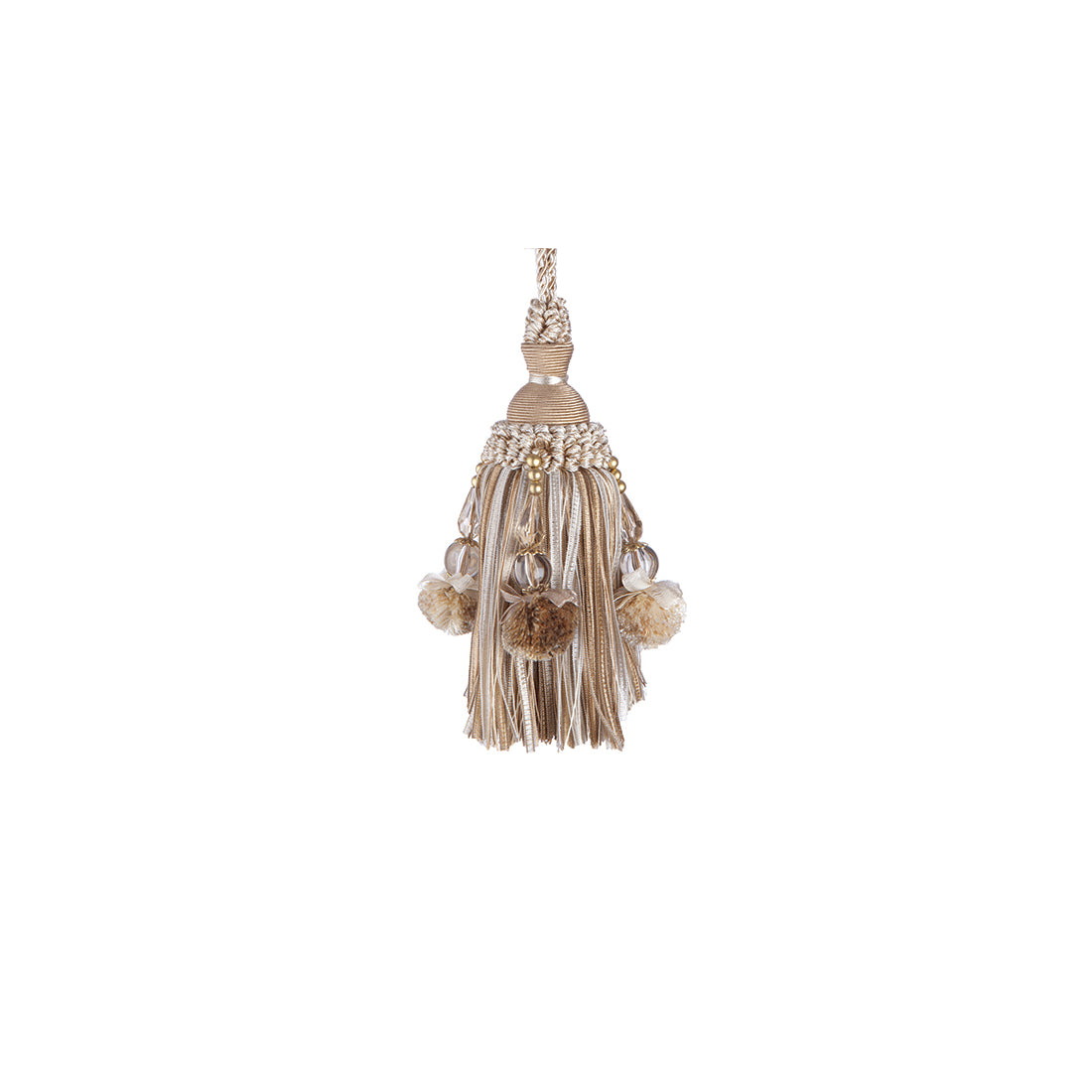 Jones Interlude Key Tassel - Crema