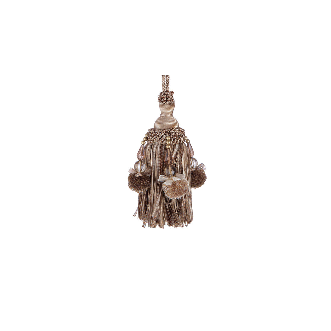Jones Interlude Key Tassel - Latte