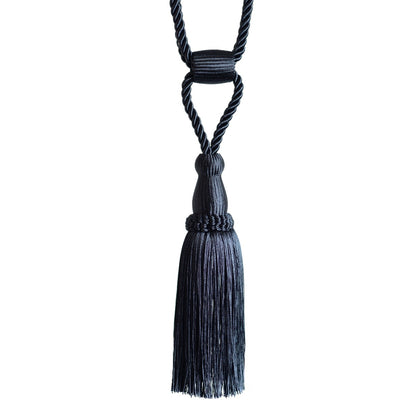 Jones Monaco Barrel Tieback - Charcoal