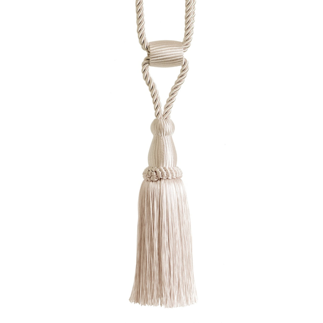 Jones Monaco Barrel Tieback - Cream