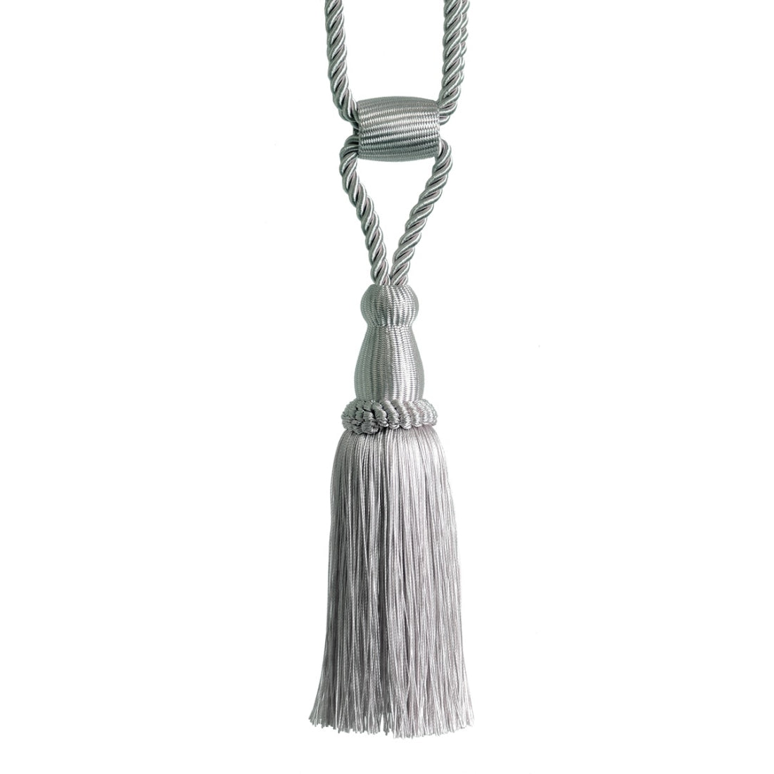 Jones Monaco Barrel Tieback - Silver