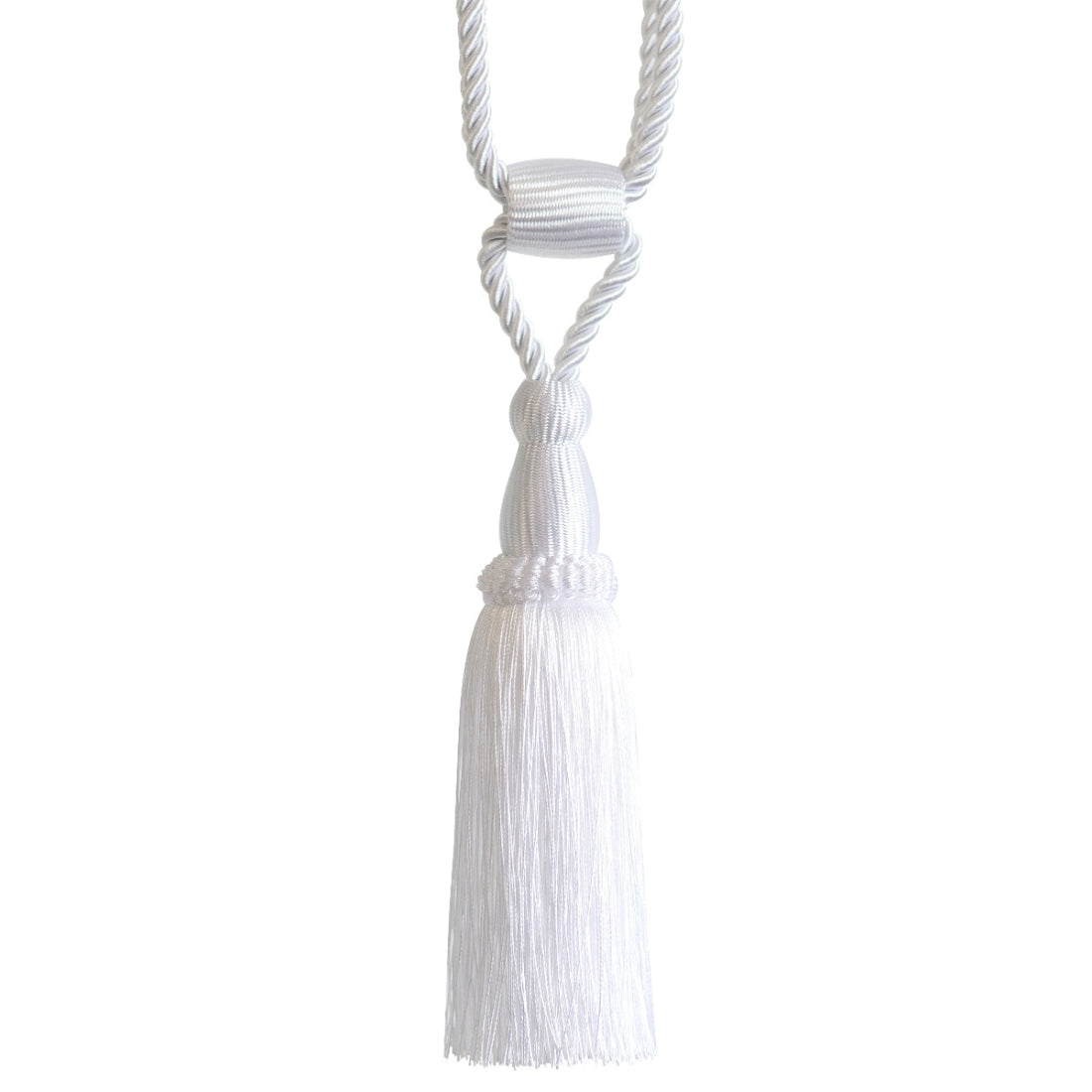 Jones Monaco Barrel Tieback - White