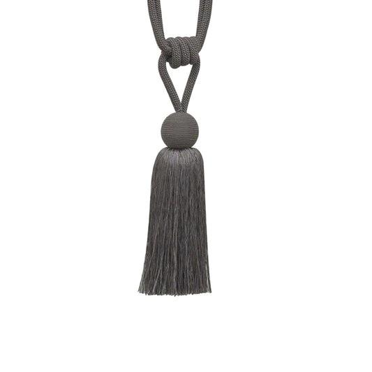Jones Orb Tassel Tieback - Graphite
