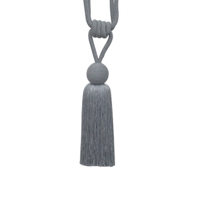 Jones Orb Tassel Tieback - Silver Grey