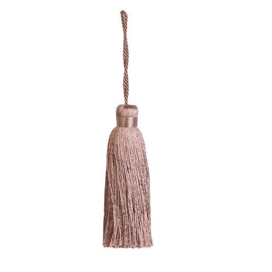 Jones Reef Key Tassel - Dark Blush
