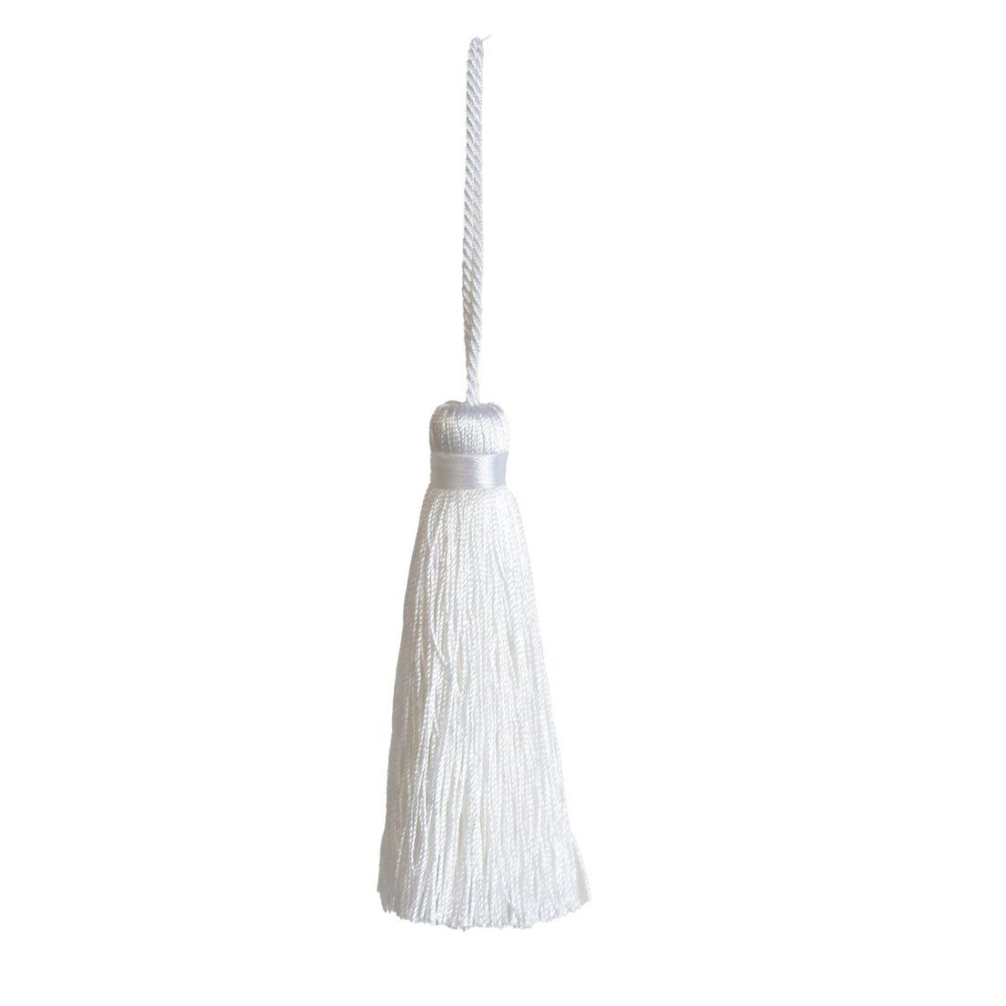 Jones Reef Key Tassel - White
