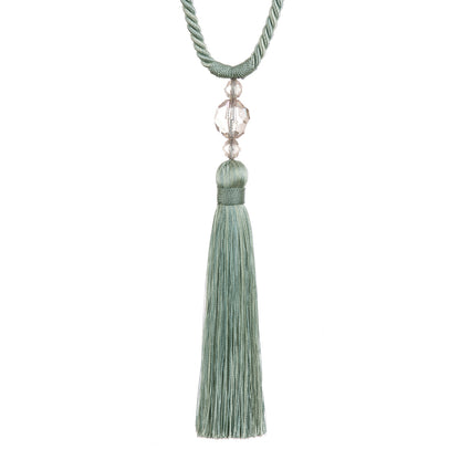 Jones Pixie Tassel Tieback - Sage