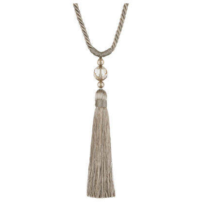 Jones Pixie Tassel Tieback - Taupe