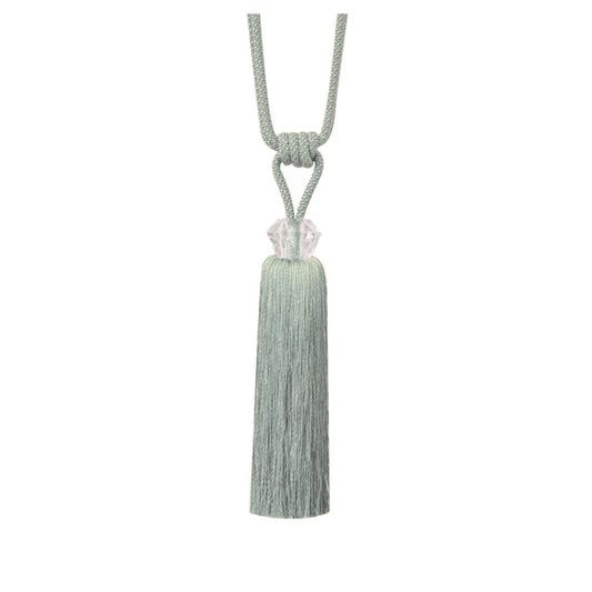 Jones Principal Dana Acrylic Tassel Tieback - Duck Egg