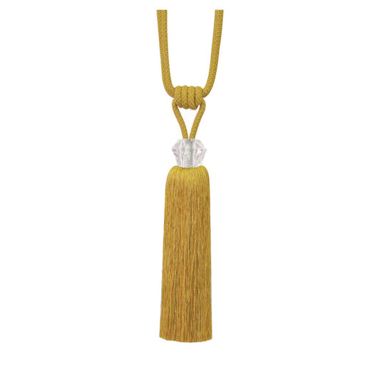 Jones Principal Dana Acrylic Tassel Tieback - Gold