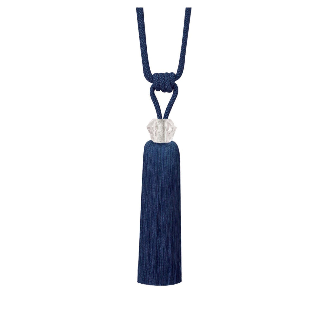 Jones Principal Dana Acrylic Tassel Tieback - Navy