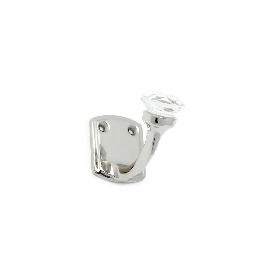 Laura Ashley Connie Single Coat Hook - Chrome