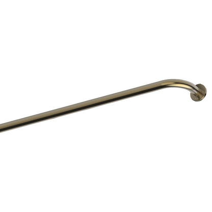 Integra French Curtain Pole - Antique Brass