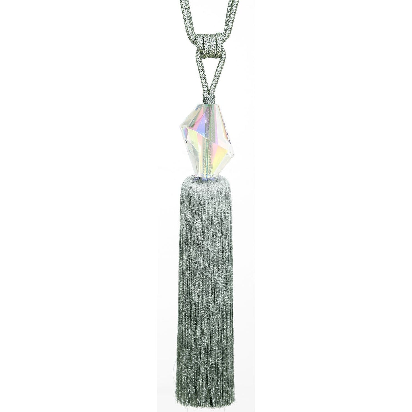 JLS Astral Tassel Tiebacks (Pair) - Duck Egg