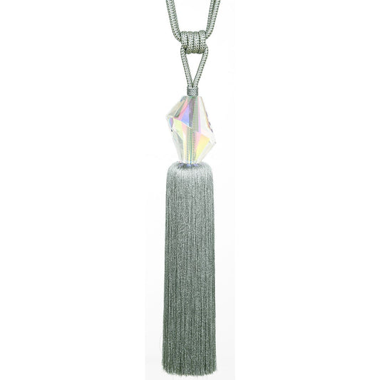 JLS Astral Tassel Tiebacks (Pair) - Duck Egg