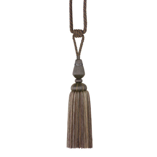 JLS Decadence Metallics Tassel Tiebacks (Pair) - Antique Bronze