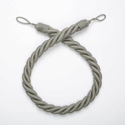 JLS Melody Rope Tiebacks (Pair) - Silver