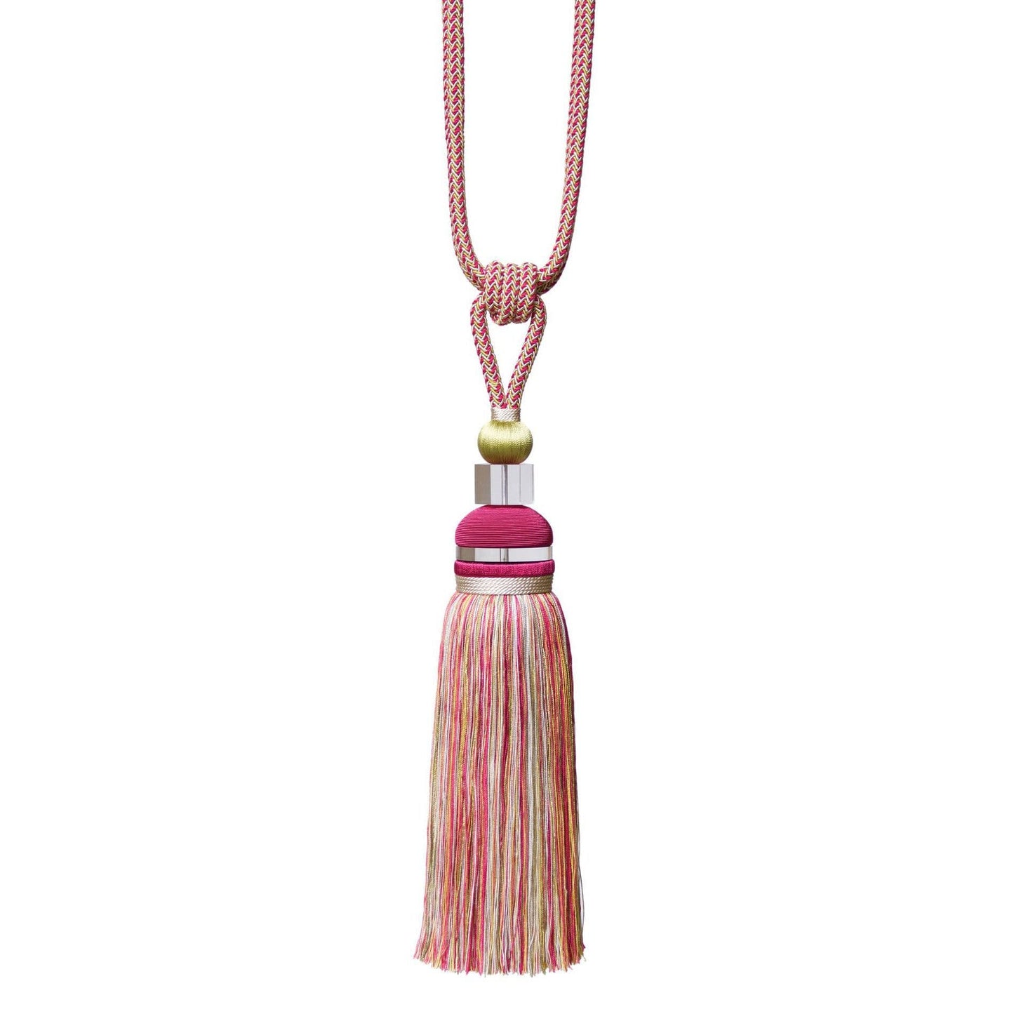 JLS Quartet Tassel Tiebacks (Pair) - Fuchsia