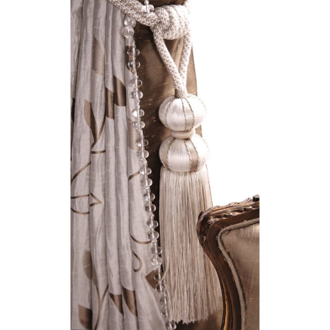 Jones Belezza Tassel Tieback - Denim