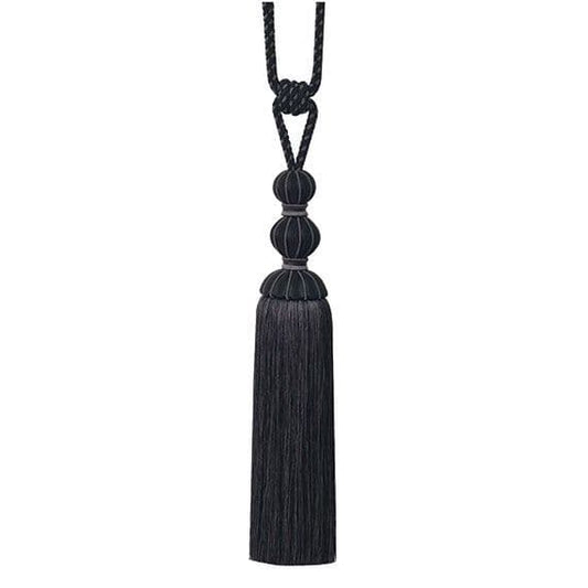 Jones Bexley Tassel Tieback - Black