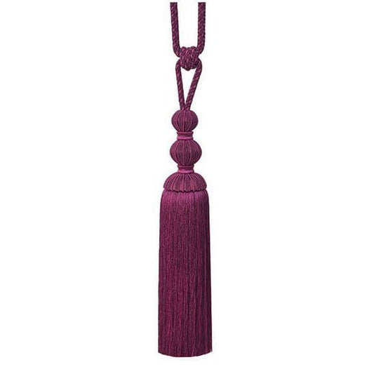 Jones Bexley Tassel Tieback - Raspberry
