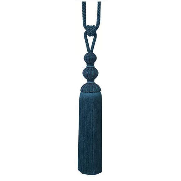 Jones Bexley Tassel Tieback - Teal