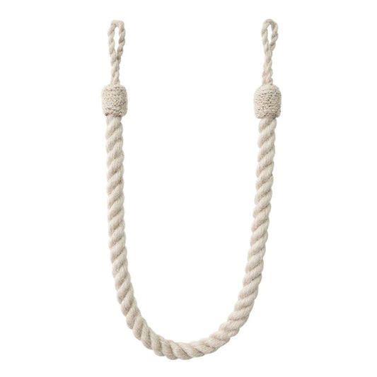 Jones Coastal Natural Rope Tieback - Cotton