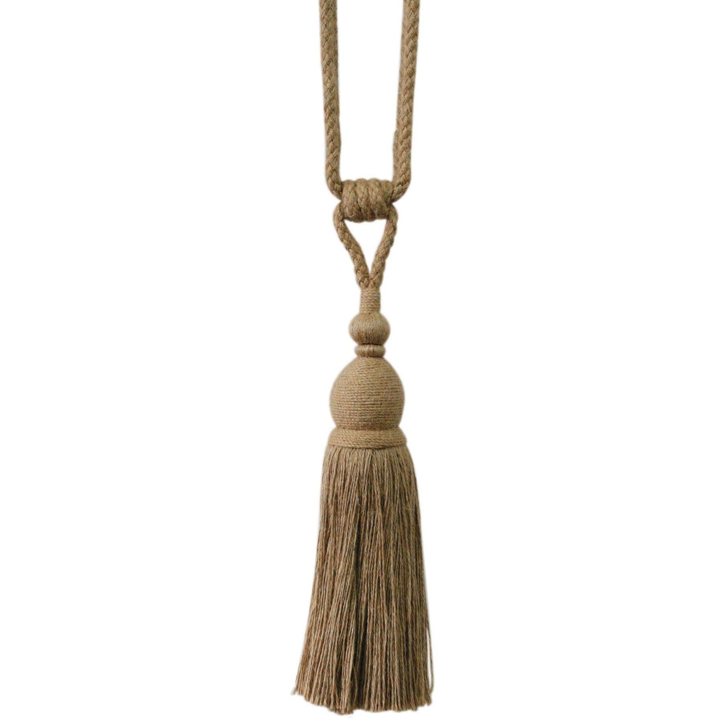 Jones Coastal Padstow Tassel Tieback - Jute