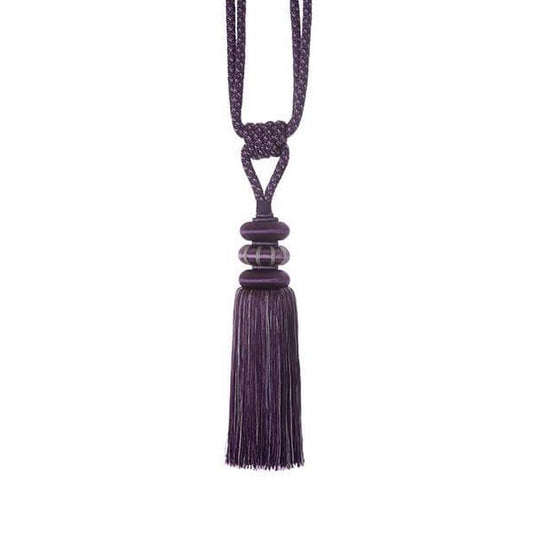 Jones Ensemble Emperor Tassel Tieback - Grape