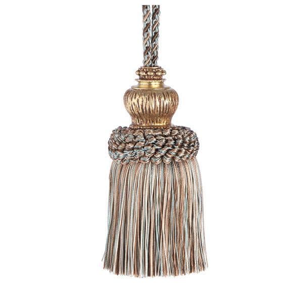Jones Florentine Key Tassel - Duck Egg