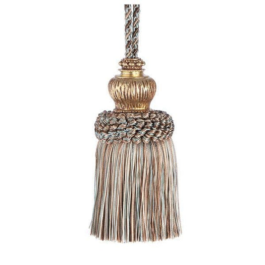 Jones Florentine Key Tassel - Duck Egg