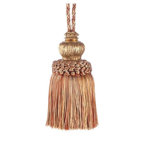 Jones Florentine Key Tassel - Terracotta