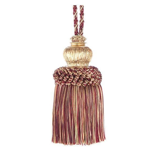 Jones Florentine Key Tassel - Wine