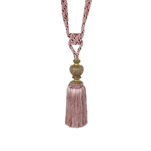 Jones Florentine Medium Tassel Tieback - Chalk Pink