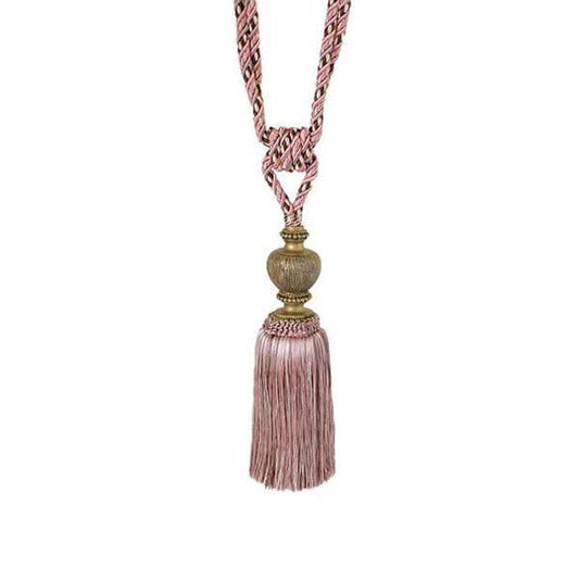 Jones Florentine Medium Tassel Tieback - Chalk Pink