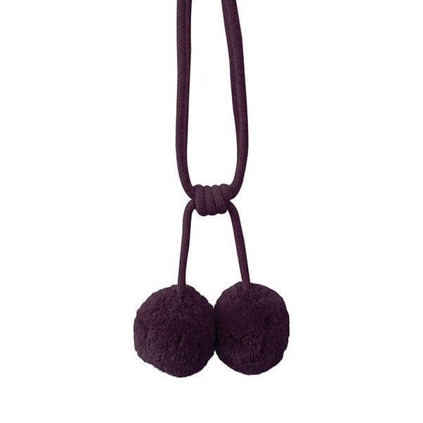 Jones Hygge Tieback - Raisin