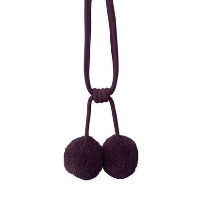 Jones Hygge Tieback - Raisin