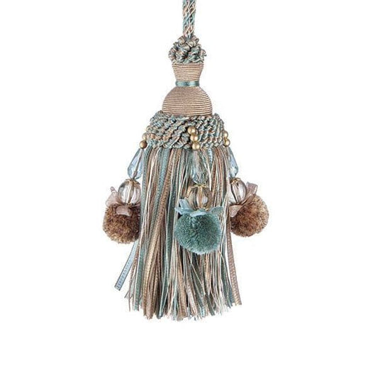 Jones Interlude Key Tassel - Acqua