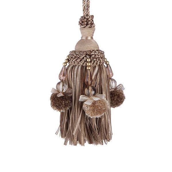 Jones Interlude Key Tassel - Latte
