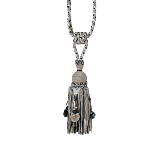Jones Interlude Pendant Tieback - Nero