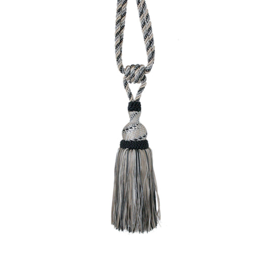 Jones Interlude Standard Tassel Tieback - Nero