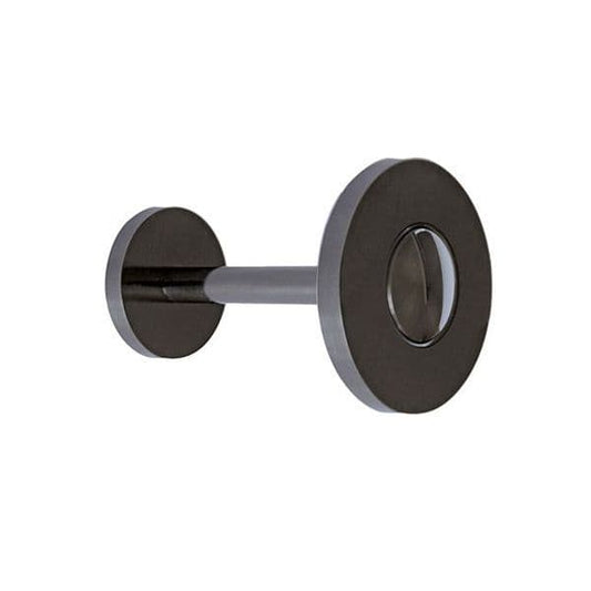 Jones Metal Disc Curtain Holdbacks (Pair) - Black Nickel