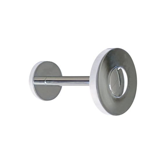 Jones Metal Disc Curtain Holdbacks (Pair) - Chrome